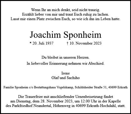 Joachim Sponheim