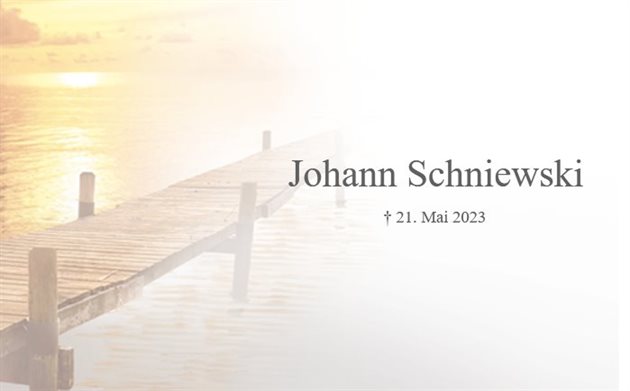 Johann Schniewski