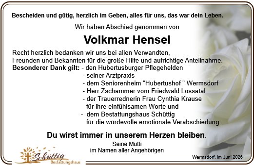Volkmar Hensel