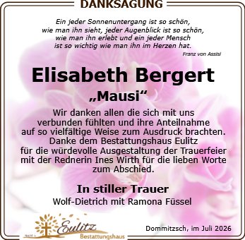 Elisabeth Bergert