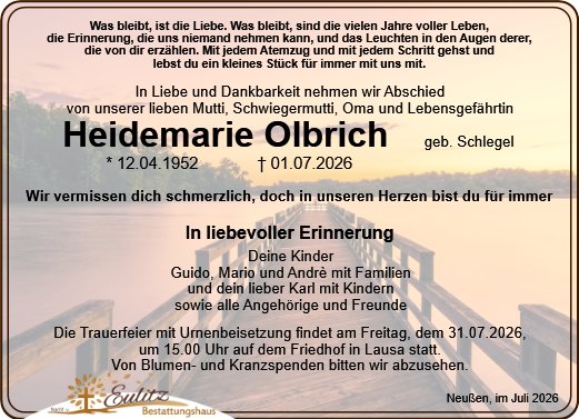 Heidemarie Olbrich