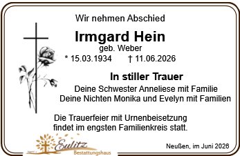 Irmgard Hein