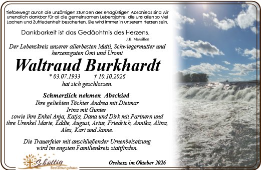 Waltraud Burkhardt