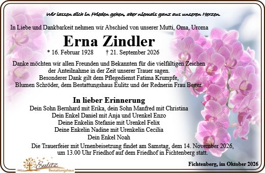 Erna Zindler