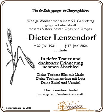 Dieter Lenzendorf