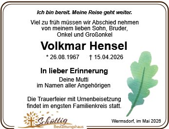 Volkmar Hensel