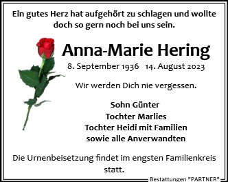 Anna Marie Hering