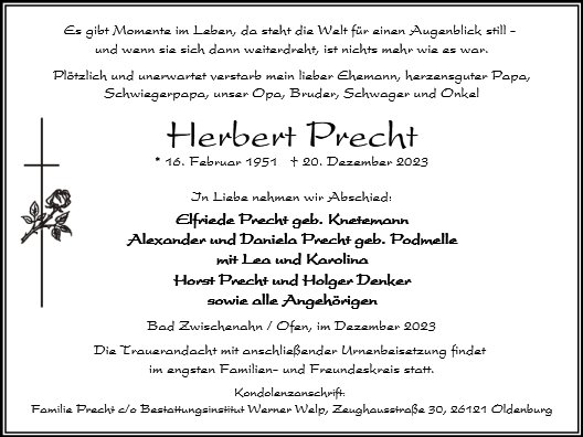 Herbert Precht
