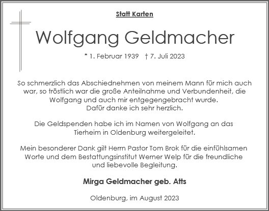 Wolfgang Geldmacher