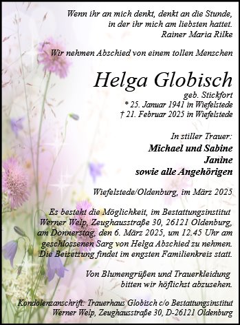 Helga Globisch