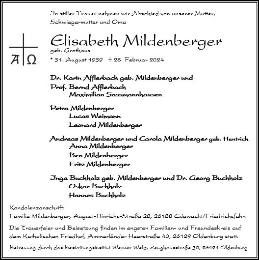 Elisabeth Mildenberger