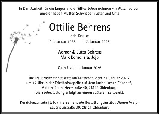Ottilie Behrens