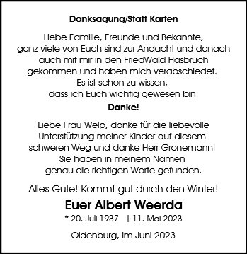 Ernst Albert Weerda