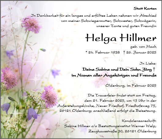 Helga Hillmer