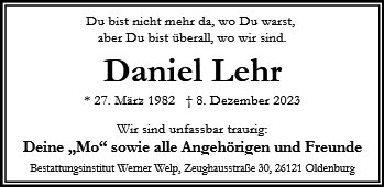 Daniel Lehr