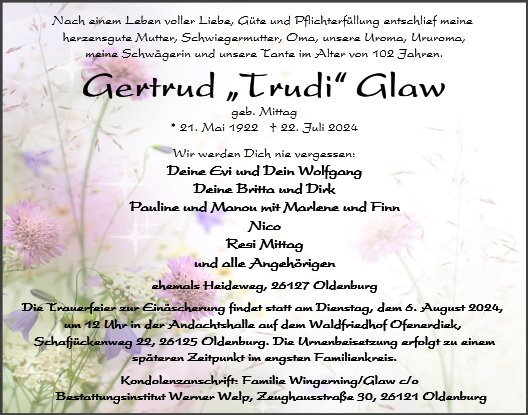 Gertrud Glaw