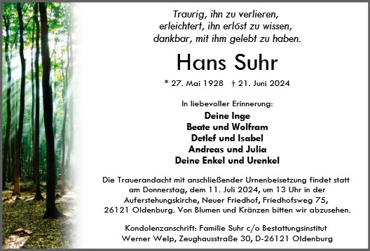 Hans Suhr