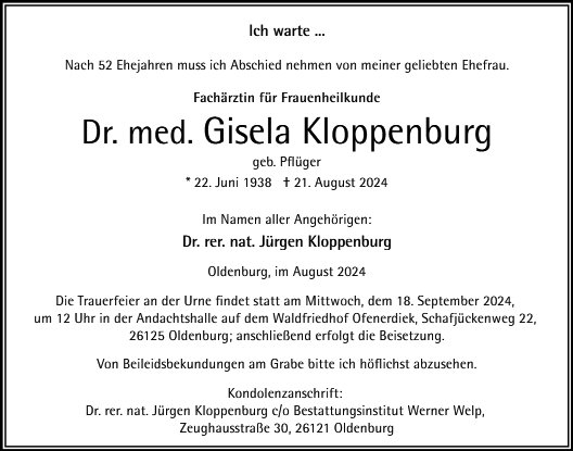 Gisela Kloppenburg