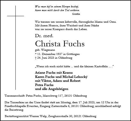 Christa Fuchs