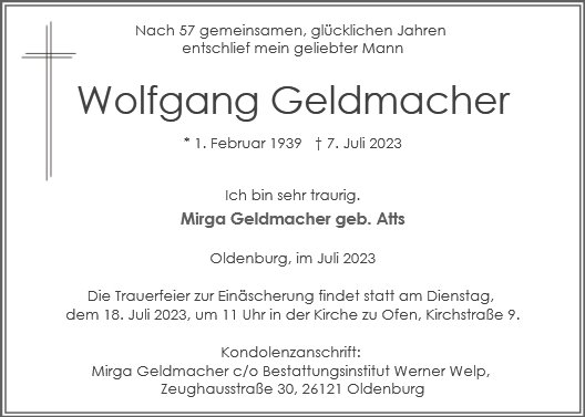 Wolfgang Geldmacher
