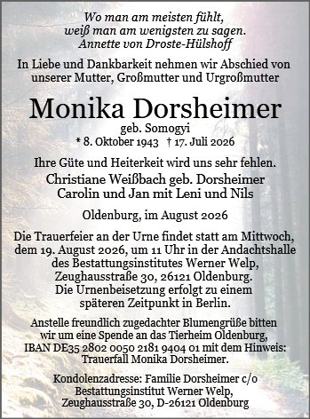 Monika Dorsheimer