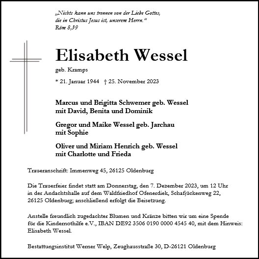 Elisabeth Wessel
