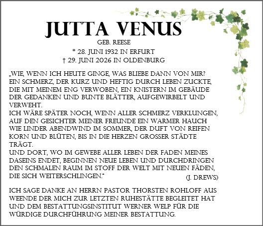Jutta Venus