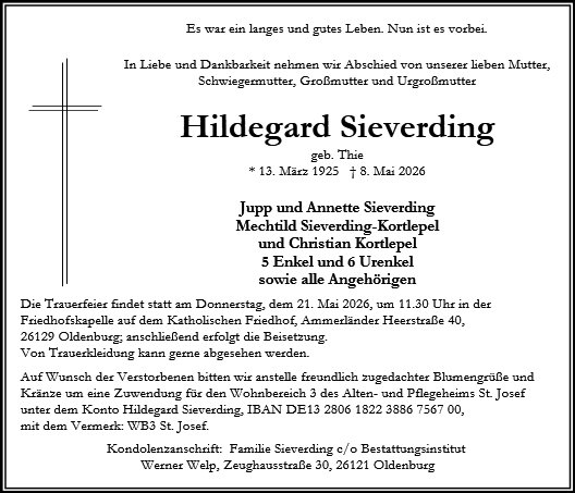 Hildegard Sieverding