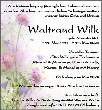 Waltraud Wilk