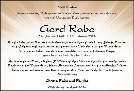 Gerd Rabe