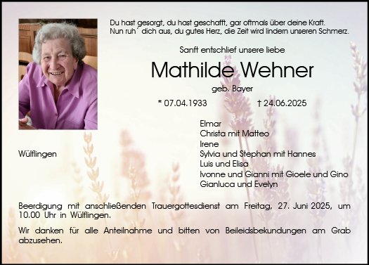 Mathilde Wehner