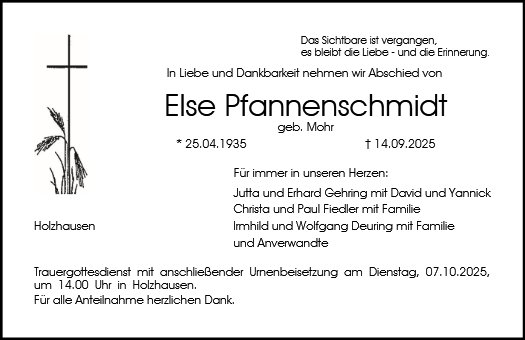 Else Pfannenschmidt