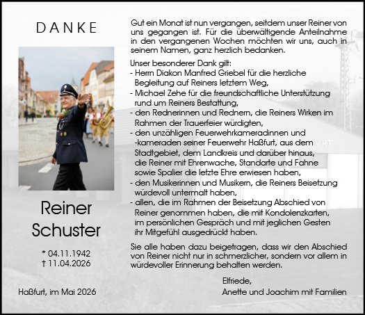 Reiner Schuster