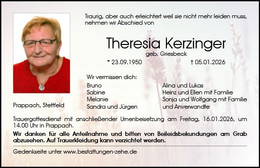 Theresia Kerzinger
