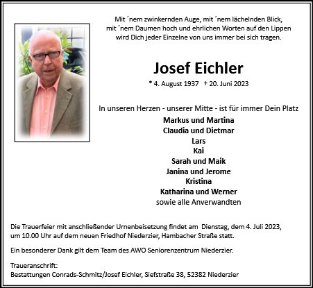 Josef Eichler
