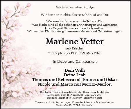 Marlene Vetter