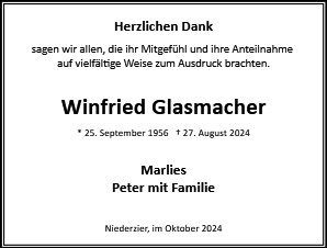 Winfried Glasmacher