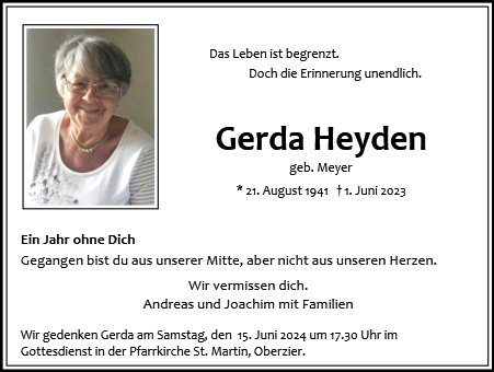 Gerda Heyden