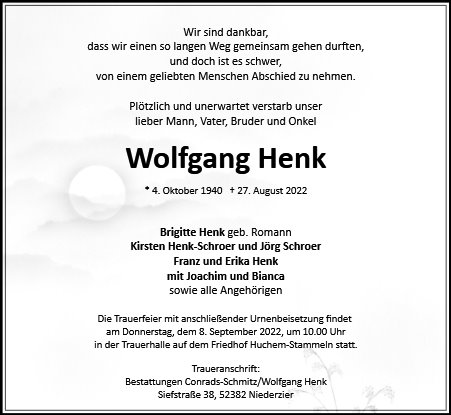 Wolfgang Henk