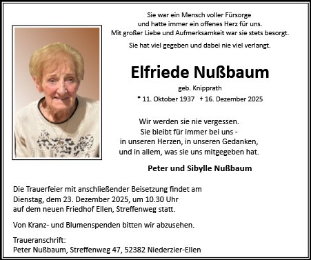 Elfriede Nußbaum