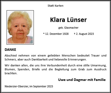 Klara Lünser