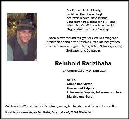 Reinhold Radzibaba