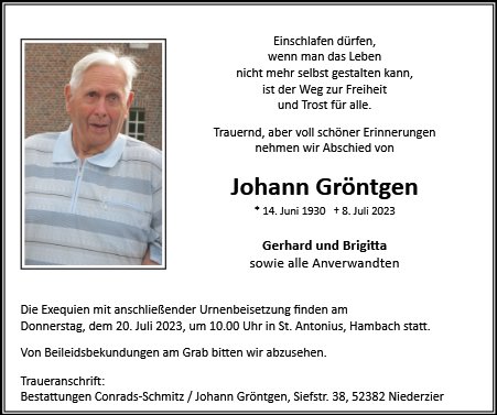Johann Gröntgen