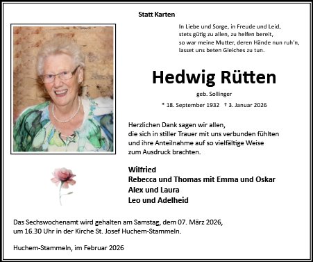 Hedwig Rütten