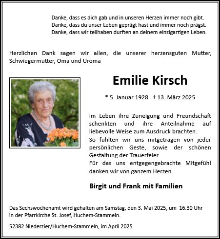 Emilie Kirsch