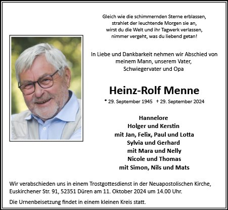 Heinz-Rolf Menne