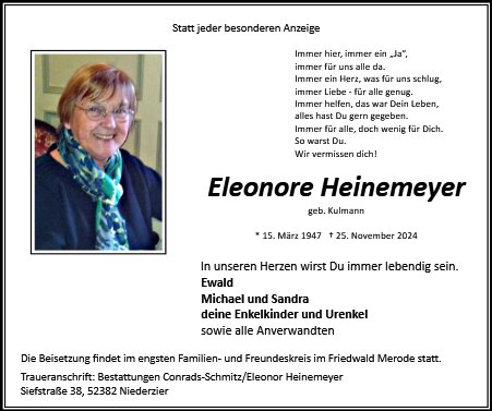 Eleonore Heinemeyer