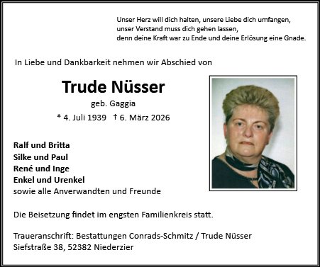 Trude Nüsser