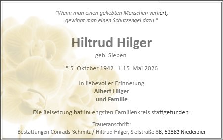 Hiltrud Hilger