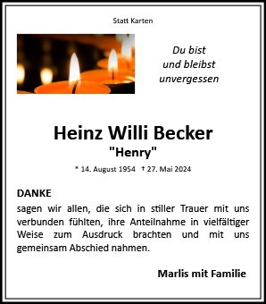 Heinz Willi Becker